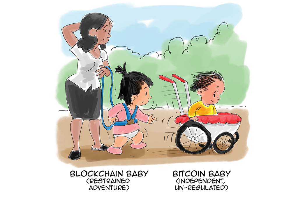 Cartoon: Bitcoin Baby 1